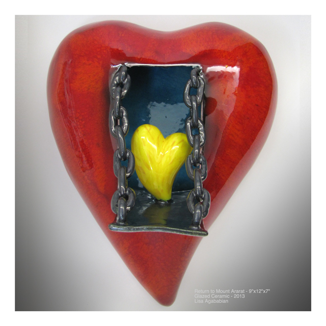 Drawbridge Large Heart Wall Hanging