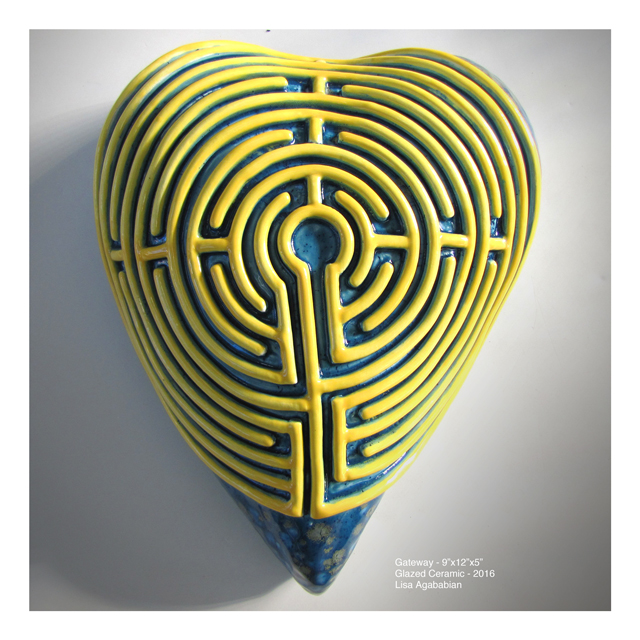 2016 Gateway aka Labyrinths Large Heart
