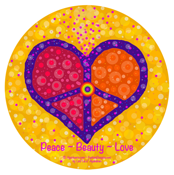 2017 Peace Beauty Love Logo
